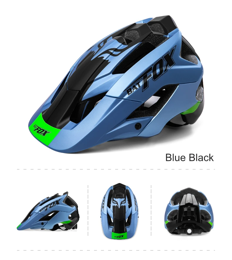 BATFOX Fahrradhelme für Herren und Damen, leichter Rennrad- und Mountainbike-Helm, MTB-Fahrsicherheitshelm, Elektroroller-Fahrradausrüstung – Detail 11