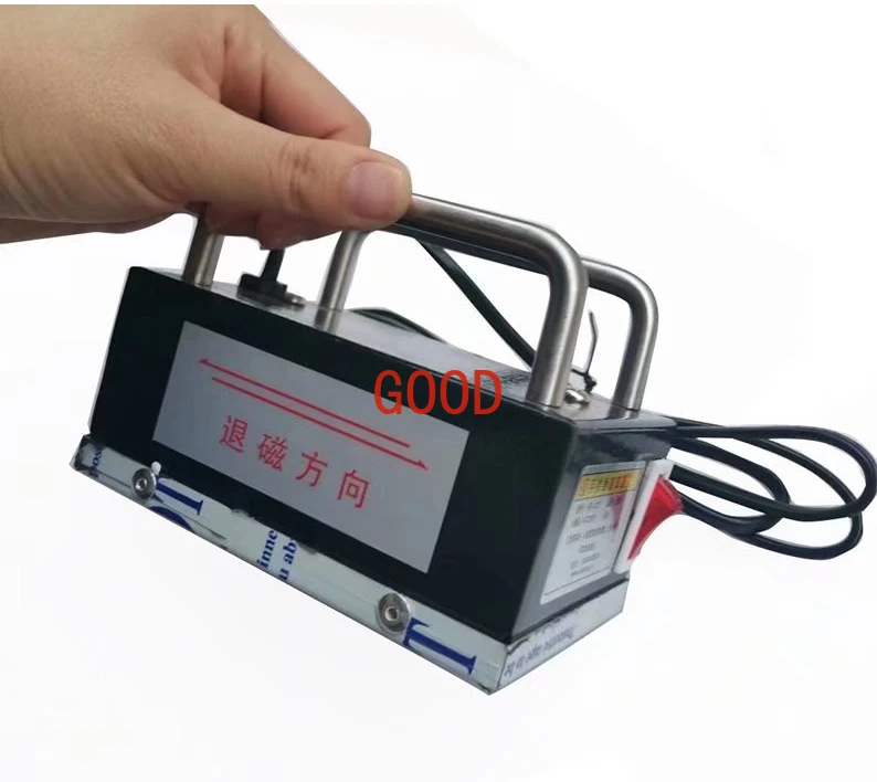 

Powerful handheld rod metal mold demagnetization machine desktop flat table demagnetizer