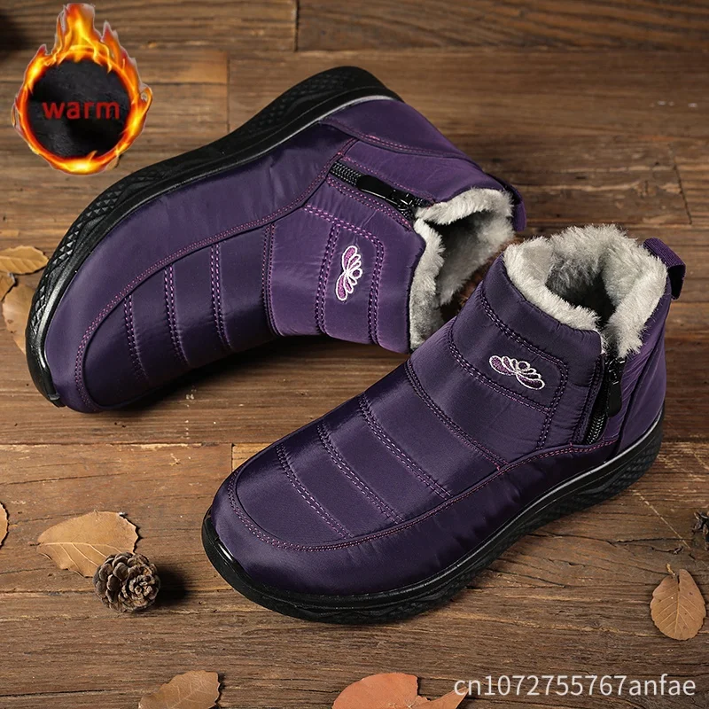 Cotton Shoes for Women in Winter 2026 Thick and Warm Snow Boots Plus Size for Women Short Boots for Men Fishing Boots for Warmth