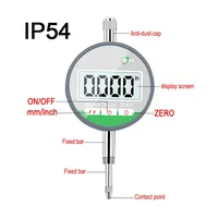 IP54 Oil-proof Digital Micrometer 0.001mm Electronic Micrometer Metric 0-12.7mm Precision Dial Indicator Gauge Meter Tools