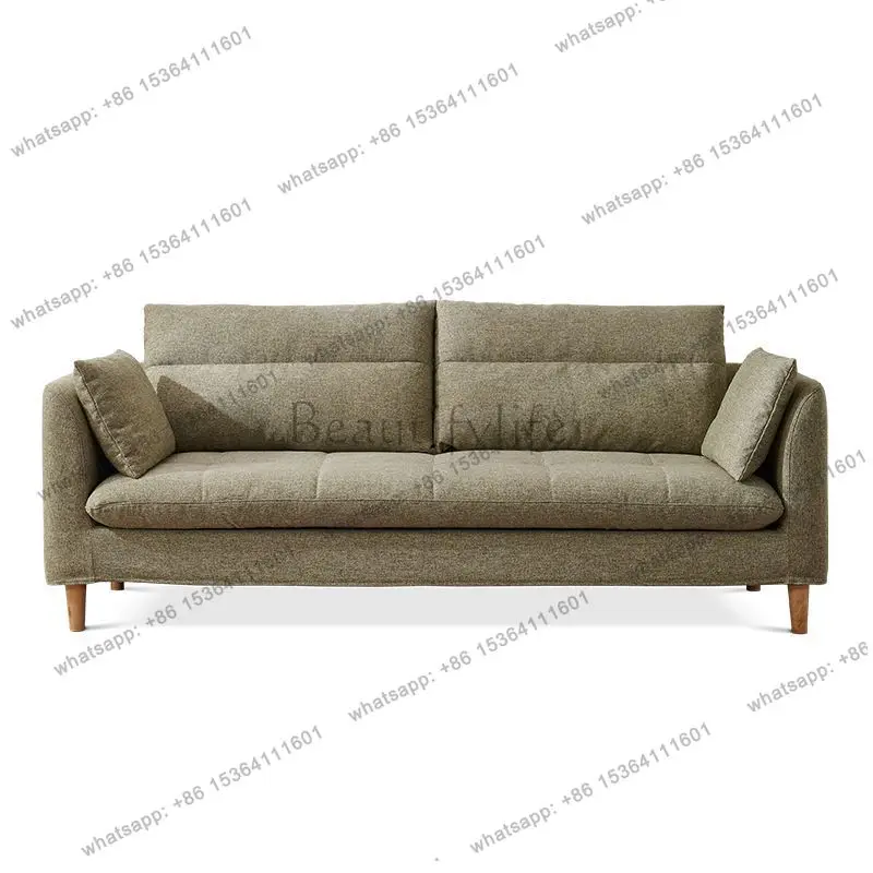 Sofás Sencillos Nórdicos LJYNordic para Sala de Estar, Sofás Minimalistas Europeos, Sillones Reclinables Familiares, Muebles Económicos para el Hogar