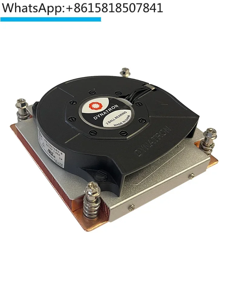 

1U 1200 1150CPU itx fan ultra-thin temperature board server radiator T498