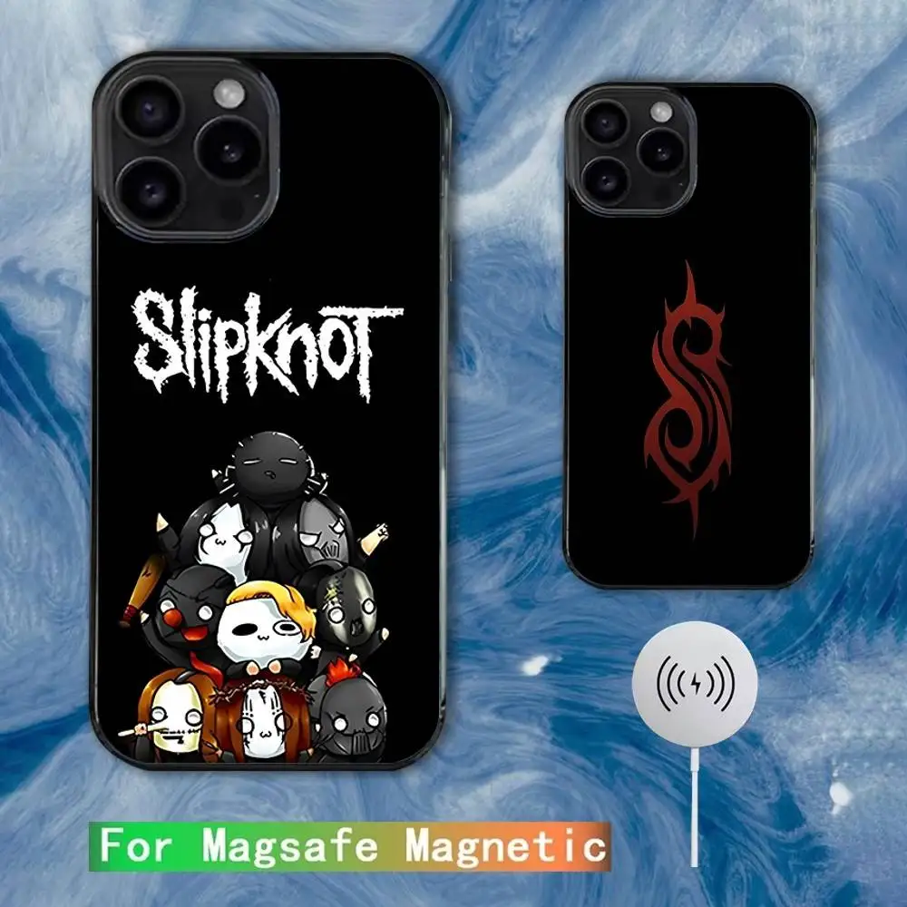 

Rock Slipknot-ES Band Phone Case For iPhone 16e,16,15,14,13,12,11,Plus,Pro,Max,Mini Magsafe Magnetic Wireless Charging