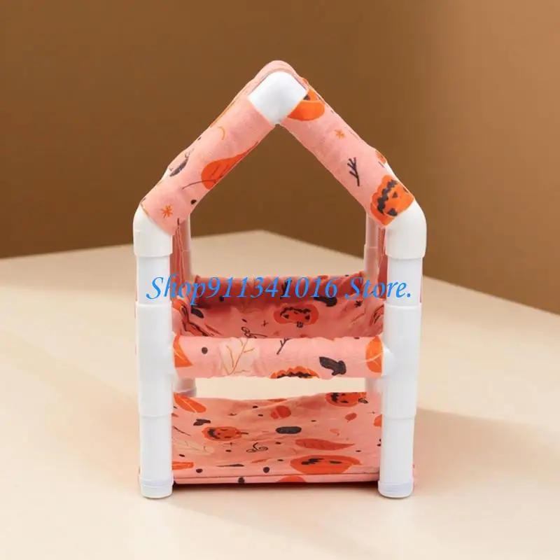  Lovely Double Layer Small Animal Hide Huts Easy To Clean Soft Breathable Shelter Removable Cover For Hamsters Rabbits