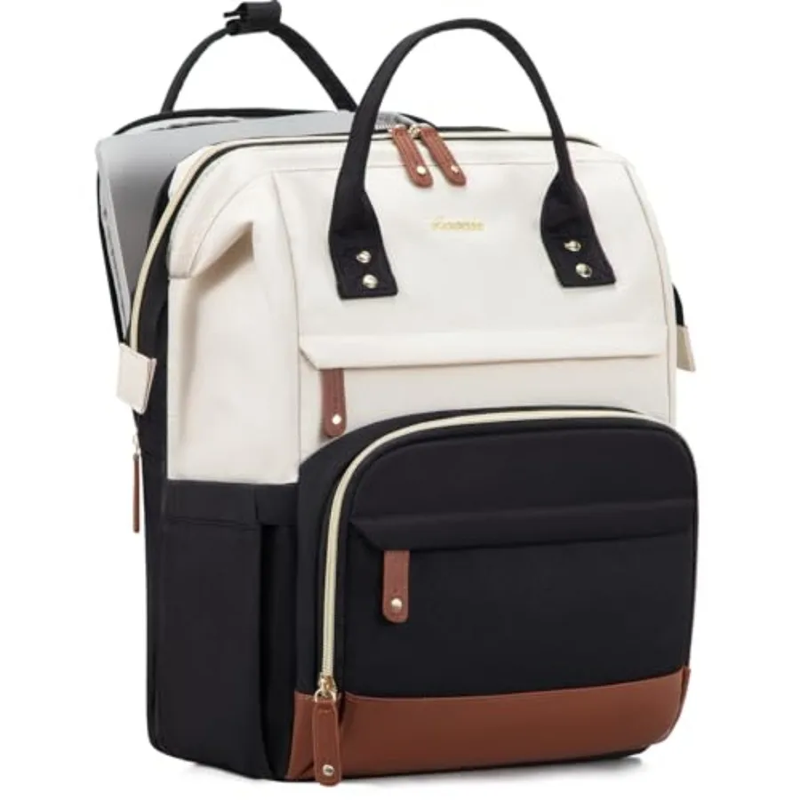 

Laptop Backpack for Women, Work Business Backpacks Purse With Large Capacity, Waterproof Nurse Bag College Bookbag for School,