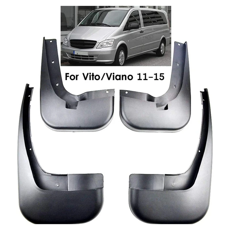 

Car Mudguards, For Mercedes Benz Vito Viano W639 2011-2015 Front Rear Wheel Fenders Mud Flaps Splash Guards