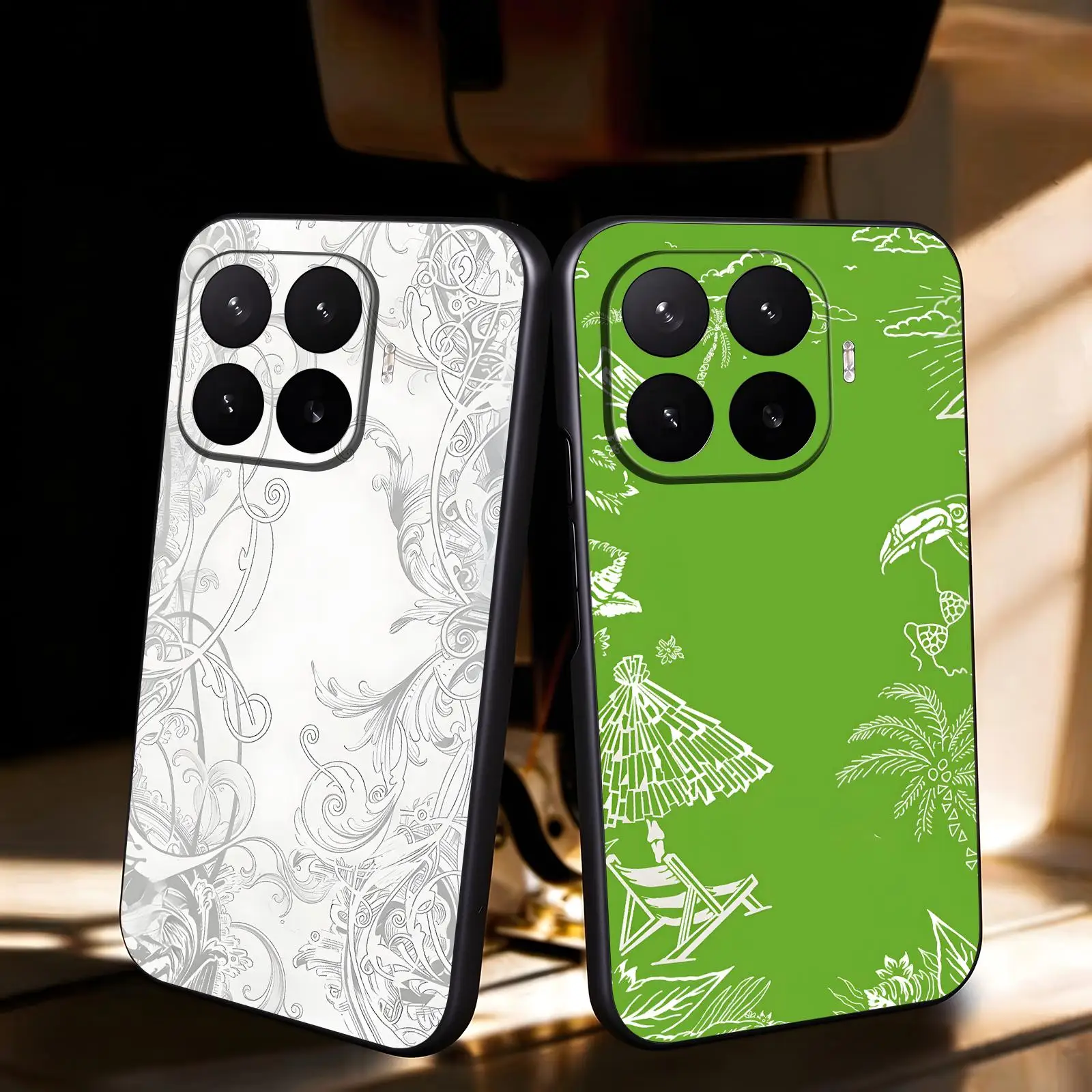 Funda para teléfono con diseño moderno de la marca de bebidas energéticas M-MonsterES, compatible con Xiaomi 17, 15, 14, 13, 12, 11 T Ultra Pro. Funda blanda de color negro, resistente a los golpes.