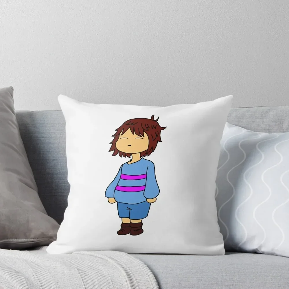 UNDERTALE - Frisk Throw Pillow Sofas Covers ornamental pillows pillow