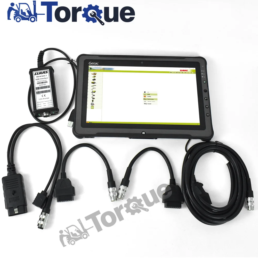 

For Claas simulator p/n14204140 cable For CLASS MetaDiag diagnostic tool Agriculture construction truck tractor+F110 tablet