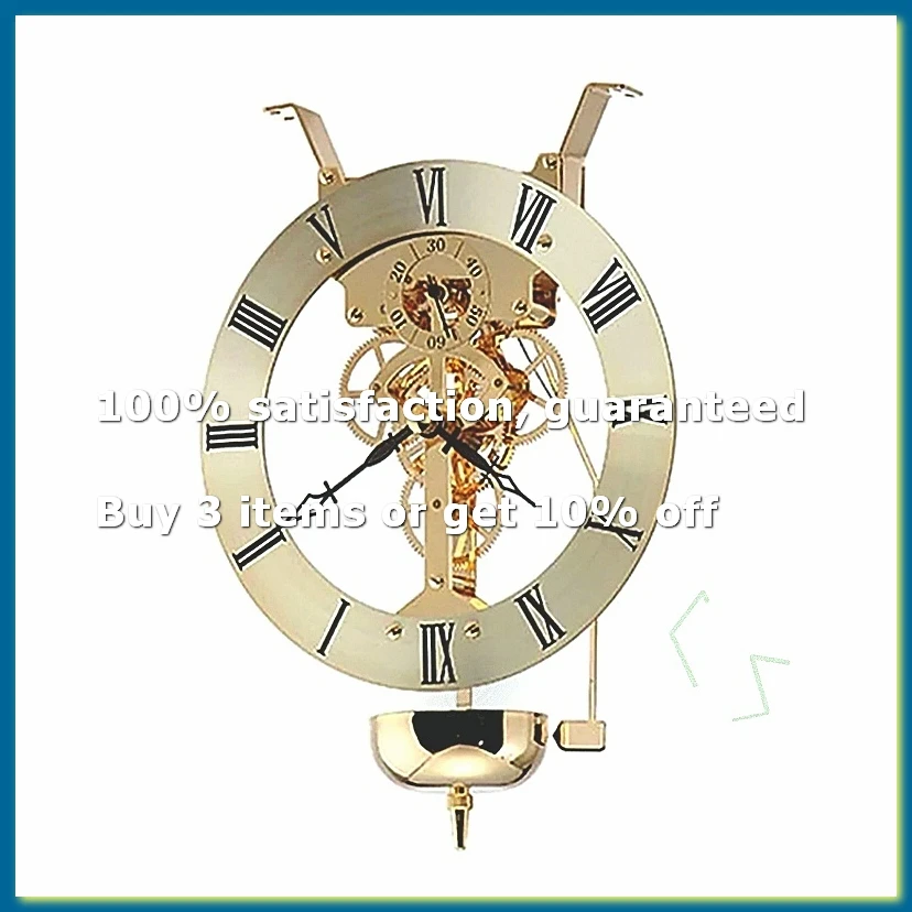 Small Table Clock Metal Vintage Table Clocks Bedroom Office Luxury Mechanical Watches Mini Watch Gold-DT30