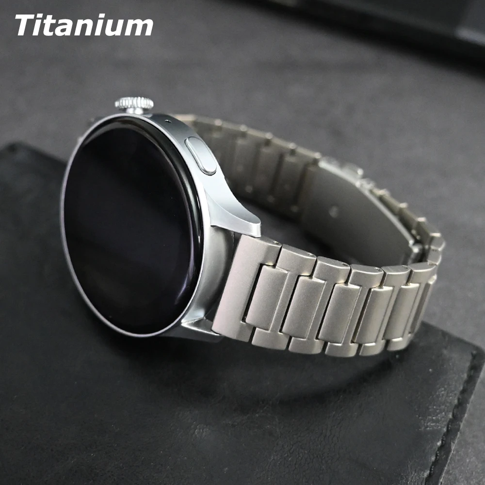 

Ремешок из титана и металла для HUAWEI WATCH 4 Pro Ultimate GT 3 46 мм, роскошный браслет для Samsung Galaxy Watch Gear S3 3 45 мм, 22 мм