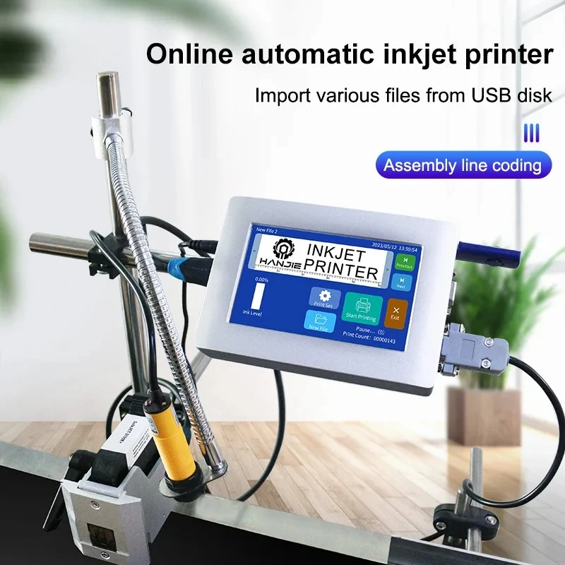 

Заводская продажа: высококачественный струйный принтер TIJ для маркировки даты на пластиковых пакетах и бутылках