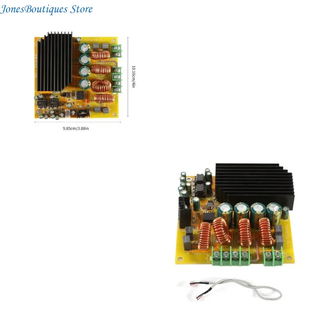 

300 Вт + 300 Вт 600 Вт усилитель мощности Hi-Fi звук 2-канальный стереоусилитель класса D плата W8KE