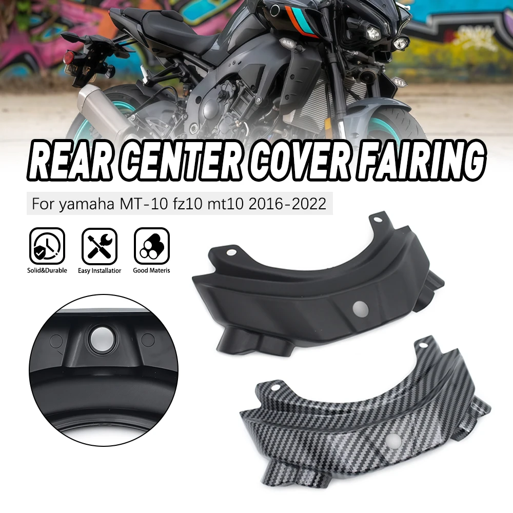 

Motorcycle Parts black Rear Seat Side Fairing Fit for Yamaha MT-10 FZ-10 MT10 FZ 10 2016 17 18 19 20 21 22 2022 Cover Panel kit