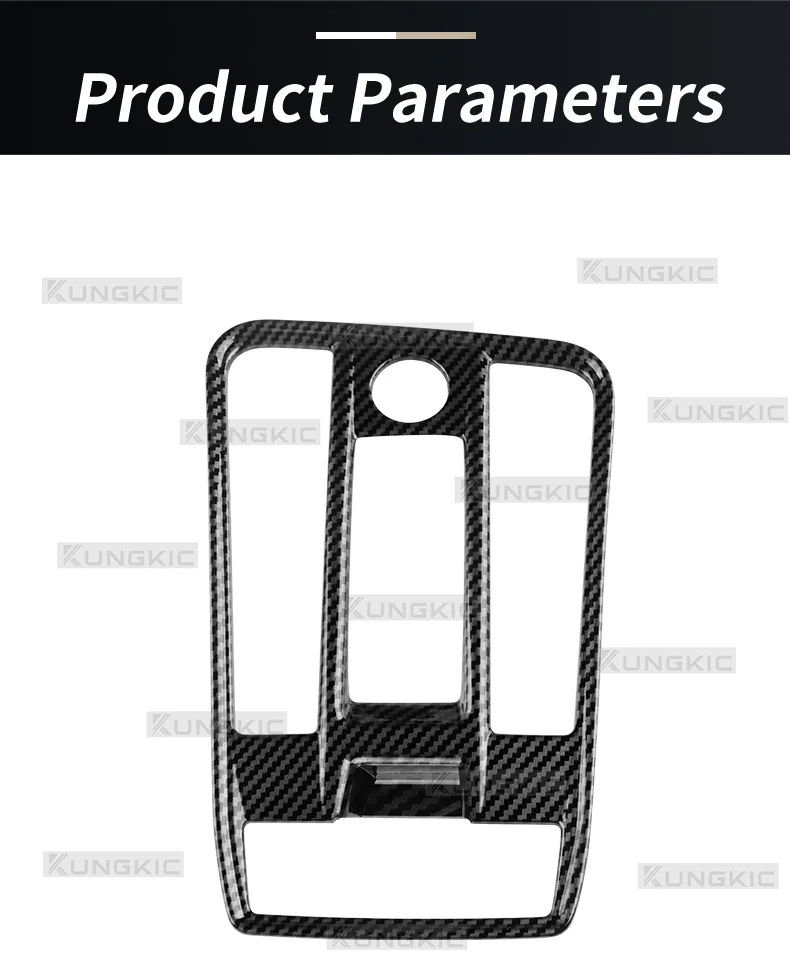 ABS Für Cupra Leon 2020-2024/Seat Leon MK4 2020-2026/Cupra Formentor 2020-2024 ABS Carbon Faser Stil LHD RHD Automatische Auto Getriebe Trim – Detail 9