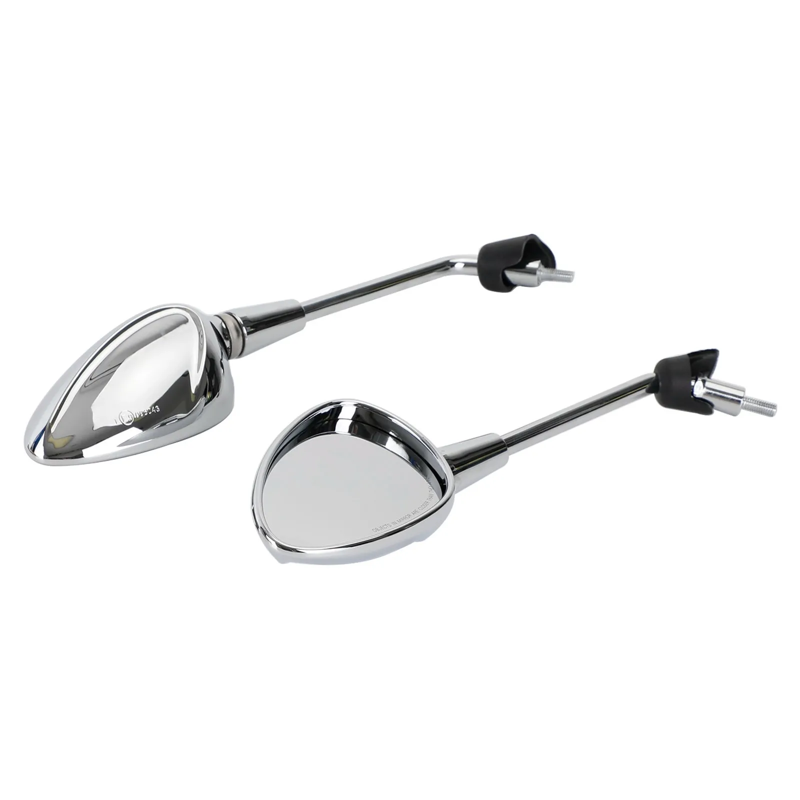 Areyourshop Scooter Mirror PAIR for Vespa GTS HPE Sprint Primavera 50 125 150 cc 2T 4T Elettrica 30MPH  45MPH