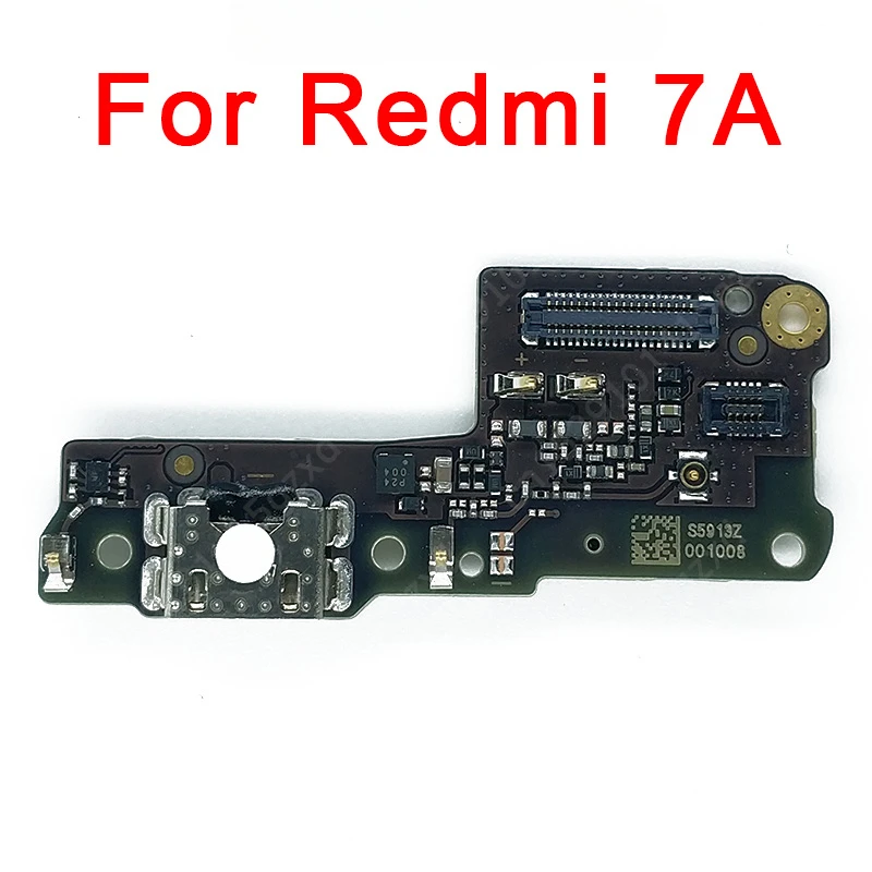 

Зарядный порт для Xiaomi Redmi 7A, зарядная плата, USB-штекер PCB Dork, шлейф, запасные части