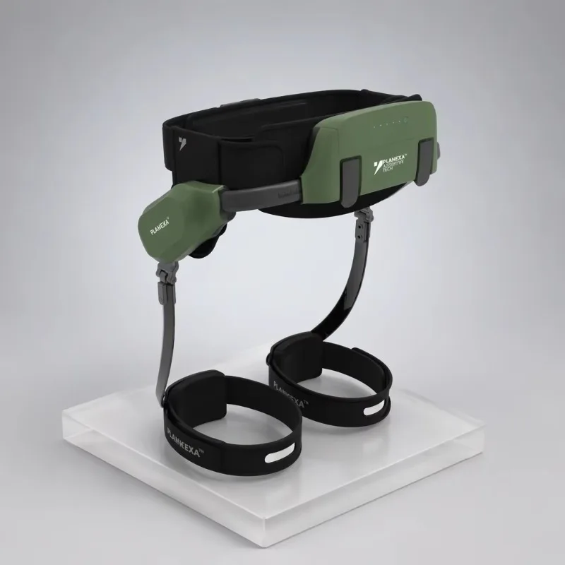 Rapid-Ready Robotic Quick Wear Exoskeleton Assistive Device For All-Terrain Outdoor Climbing IP54 Waterproof 5000mAh Battery
