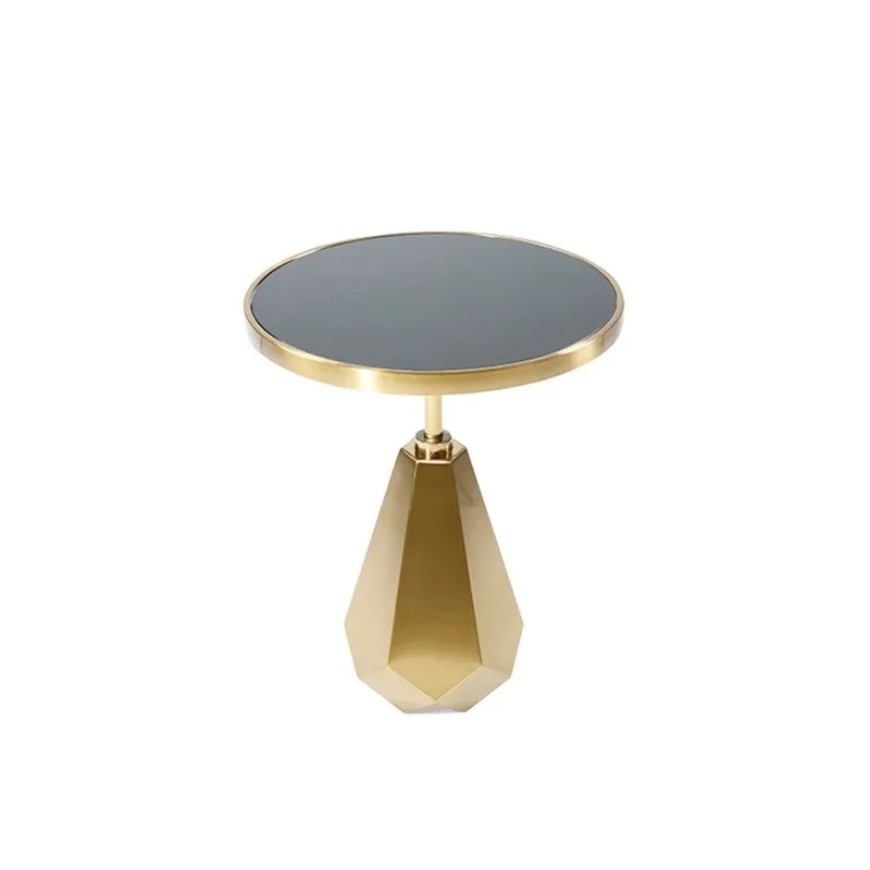 

Italian living room home sofa side table light luxury high sense movable small coffee table