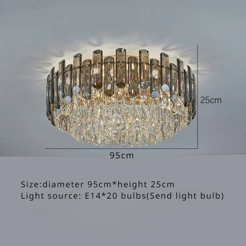 Nordic Led Kristallen Kroonluchters Goud Luxe Verlichting Eetkamer Woonkamer Slaapkamer Keuken Eilandverlichting Binnen Hanglamp Glans - afbeelding 1