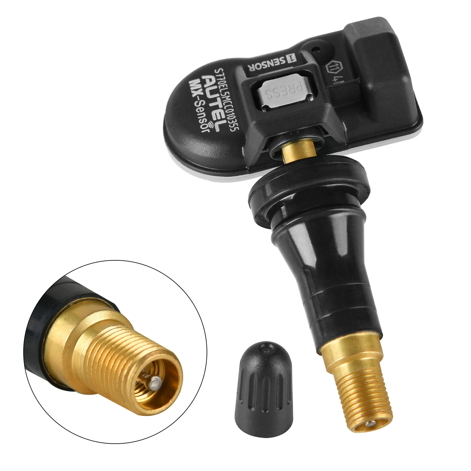 Autel MX-Sensor TPMS Sensors 2in1 315MHz + 433MHz Frequencies Press-in Tire Replacement Autel Sensor Work with TS501 pro TS508WF