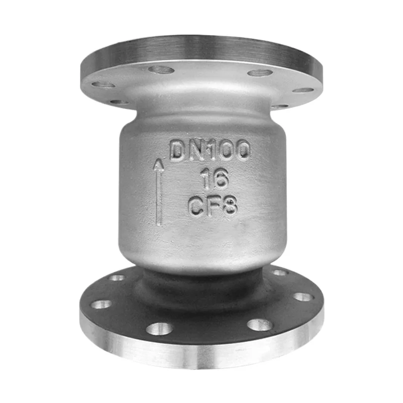 

One 316L stainless steel check valve H42W-16RL vertical one-way valve anti reflux chemical corrosion-resistant nitric acid