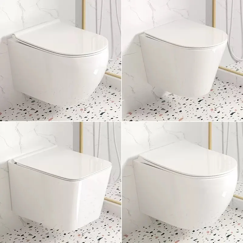 Super Whirlpool Wall Hung Toilet Household In Wall Hidden Suspended Embedded Wall Row Hanging Mounted Suspended