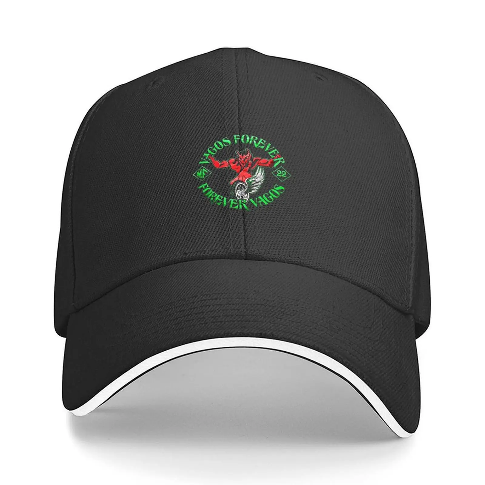 

Vagos MC Baseball Cap designer cap Fashion Beach Thermal Visor custom Hat For Women Men's