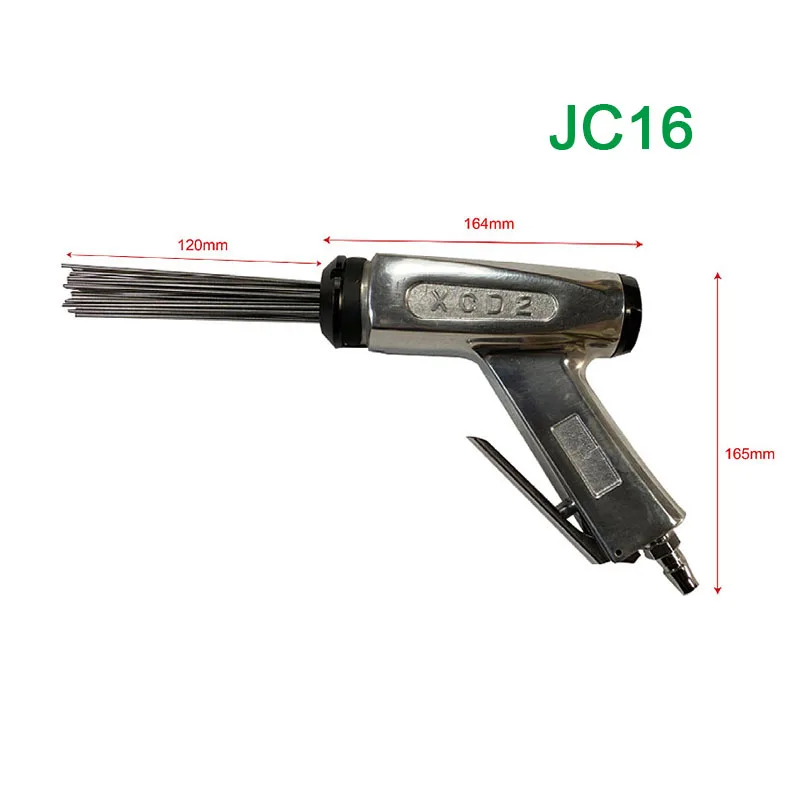 JEX-24/JEX-28 Pneumatic Needle Derusting Gun Rust Removal Air Needle Scaler Pneumatic Jet Chisel