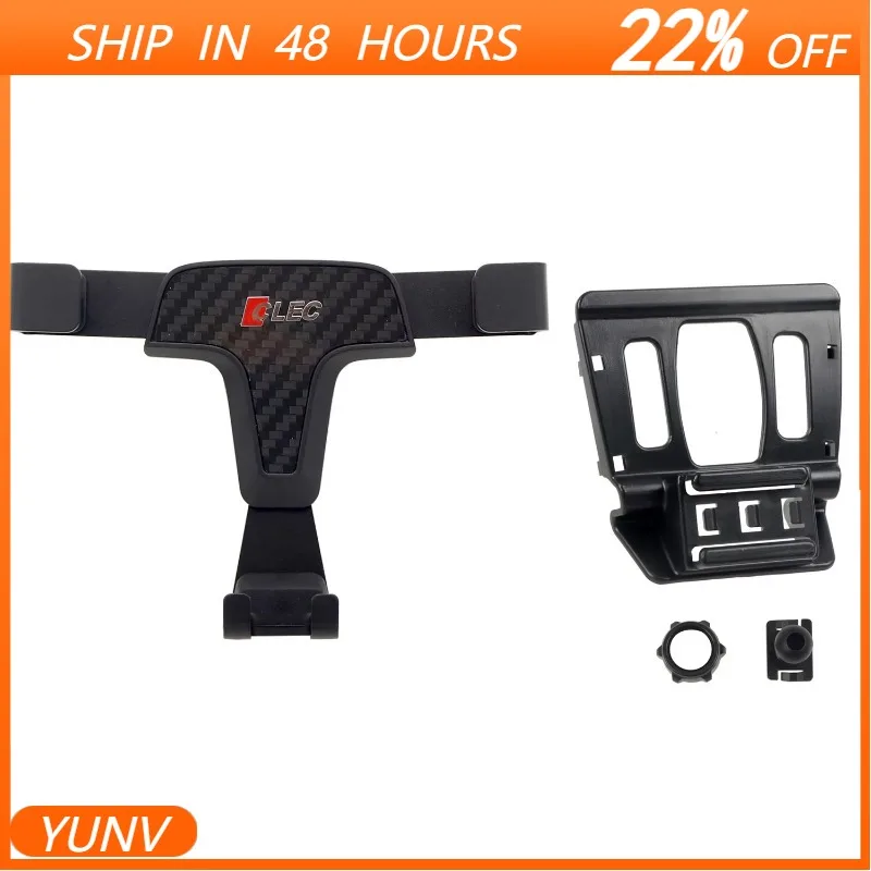 YUNV Car Accessories For BMW 2 Series Active Tourer F45 2014-2018 Air Vent Mount Adjustable Phone Holder Mobile Phone Cradle Sta