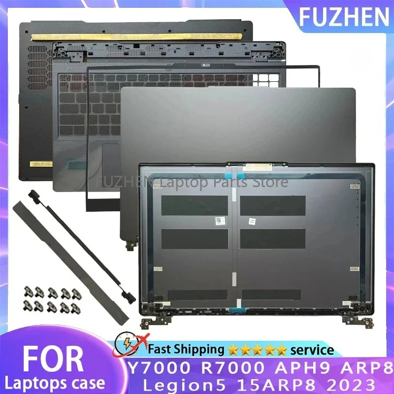 

New Cover For Legion5 15IRX9 APH9 2023 Laptop LCD Rear Cover/Front Frame/Palm Pad/Bottom Cover/hinge