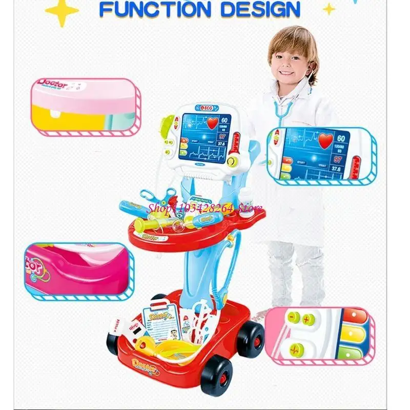 conjunto-carrinho-medico-multifuncional-com-superficie-lisa-medica-para-brincar-para-criancas