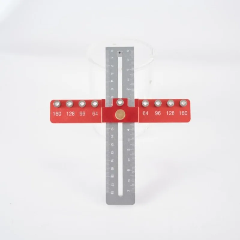 

Handle Hole Punch, Aluminum Alloy Material, Precise Positioning, Auxiliary Installation Tool for Drawer and Cabinet Door Handles