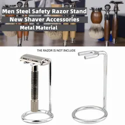High Quality Men's Safety Razor Storage Bracket Razor Brush Holder Manual Old-fashioned Razor Metal Knife Rack
