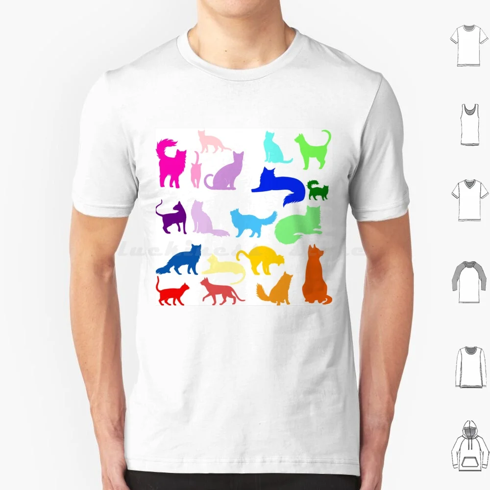 

Футболка Pride Kitties 6xl, хлопковая крутая футболка, кошки, котята, радужные красочные обои, гордость, животные, гордость, кошки