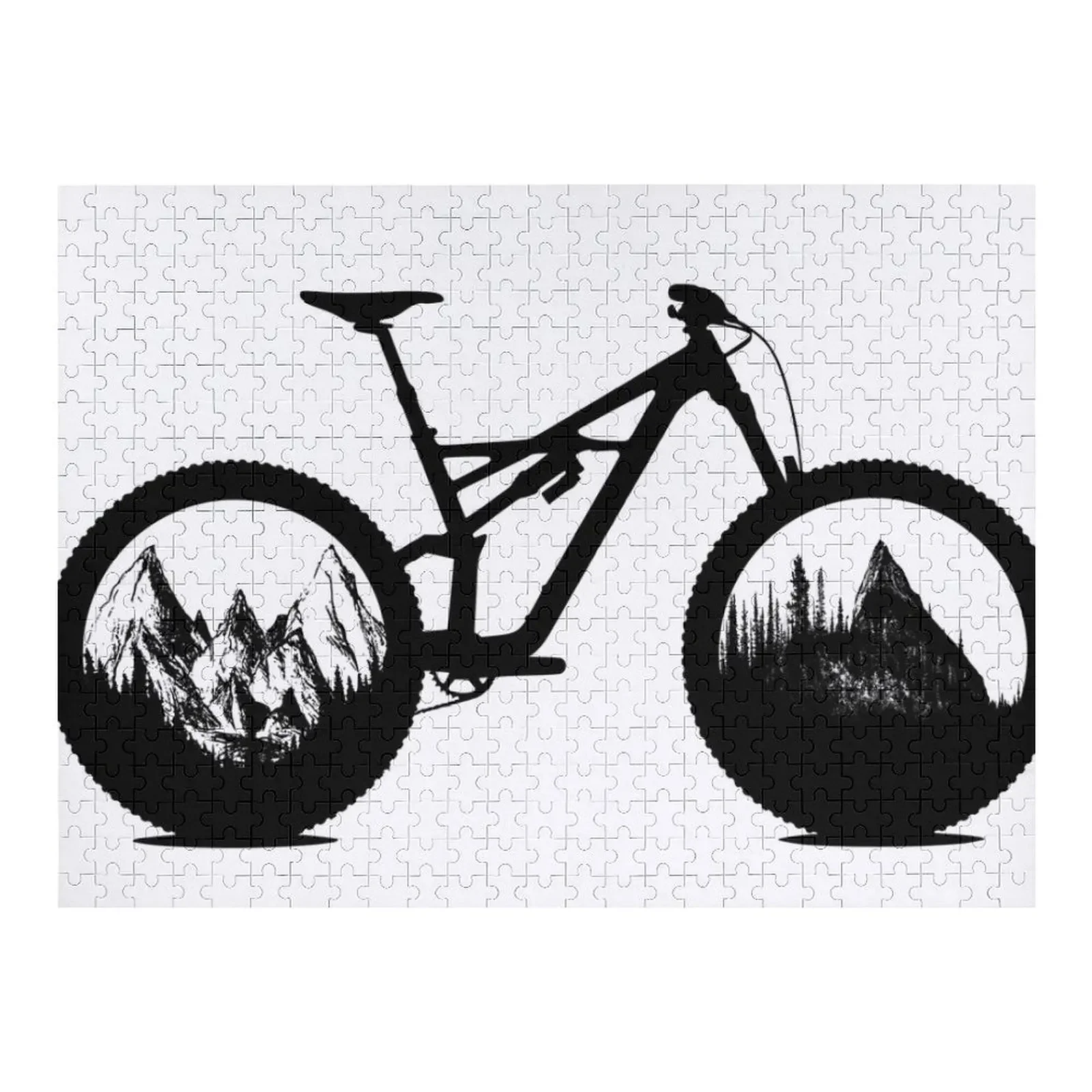 

Пазл MTB Эндуро, персонализированный подарок, пазл с подарками на заказ