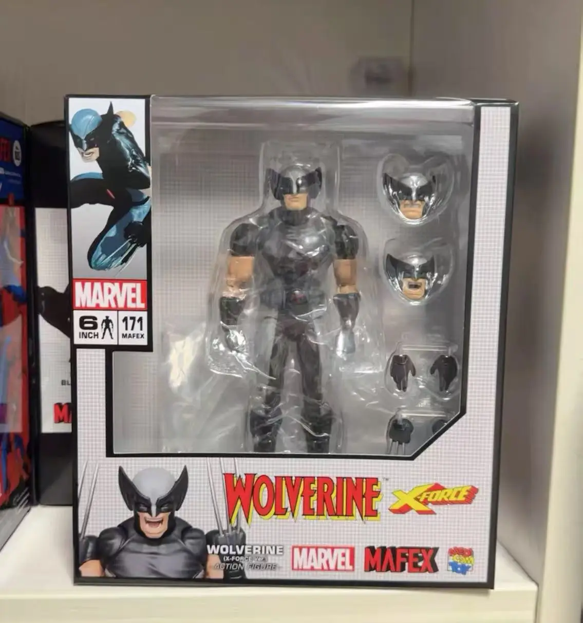 

Mafex 171 Wolverine X-Force Ver 100% Original Anime Action Figure PVC Collectible Model Toy Gift for Fans