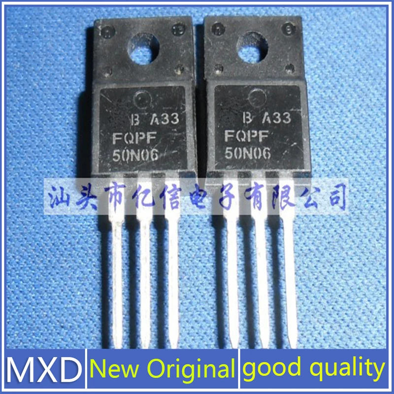 5Pcs/Lot New Original FQPF50N06 50A60V Import Field Effect Mos Tube In Stock Good Quality