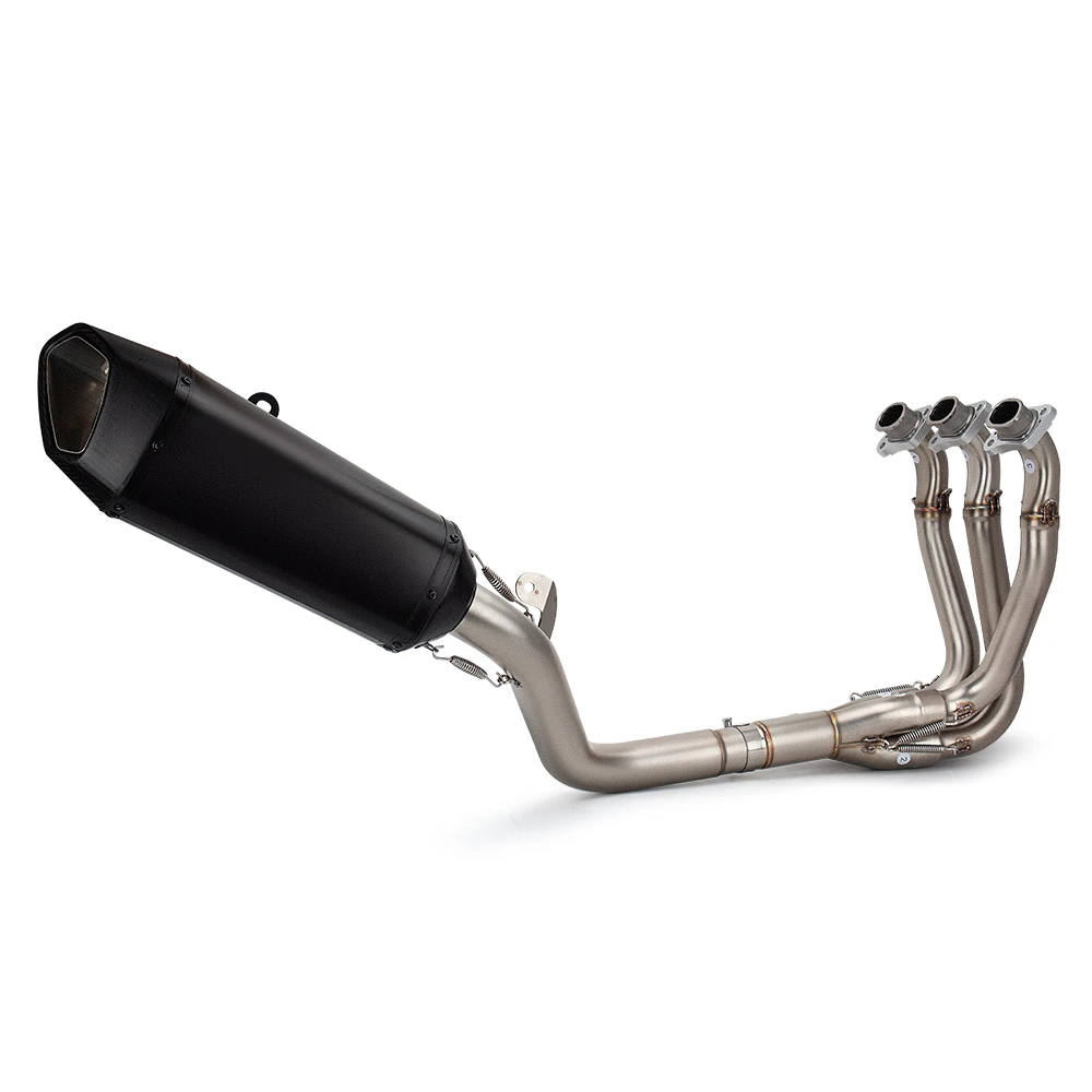 For Triumph Street Triple 765 765RS 765R 765R Motorcycle Exhaust Full System Modify Assembly Front Middle Pipe Connect Muffler