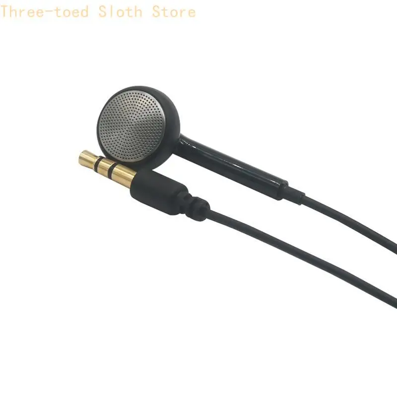 3.5mm Metal Gaming Dedicated Headset Heavy Bass with Microphone Sports Anti-fall E74A