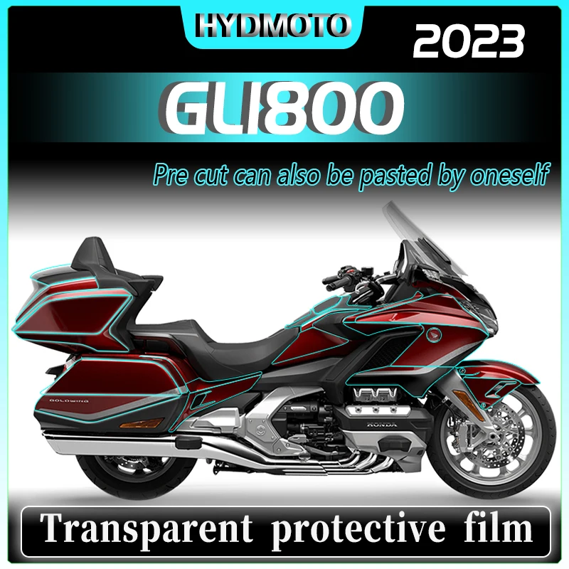 

Для Honda Gold Wing GL1800 2023 невидимая краска для кузова автомобиля прозрачная защитная пленка наклейка на топливный бак модифицированные аксессуары