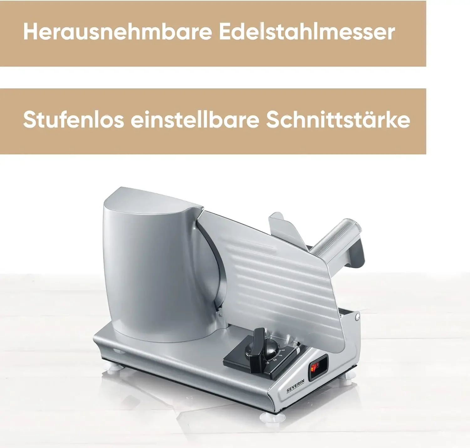 سيفيرين كل شيندر فور بروت، أفرقكند مودر كاموس، بروتشنايد ماشين ميت ستفينلوس إينستيلبارير شينتستيركي