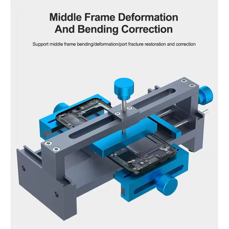 RELIFE RL-601P Max Middle Frame Corrector Fixture for Mobile Phone LCD Screen Removal Back Cover Glass Disassembly Repair Clamp