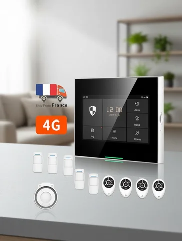 Staniot 433MHz Wireless Wifi 4G Smart Home Security Alarm System Kits For Garage and Residential Support Tuya and Samrtlife APP