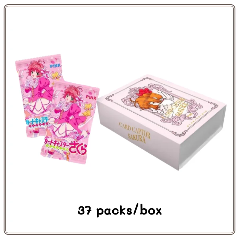 New in Stock Cardcaptor Original Sakura Cards Card.fun 1-10 Anime Collection Cards Mistery Boxes Board Games Toys Birthday Gifts