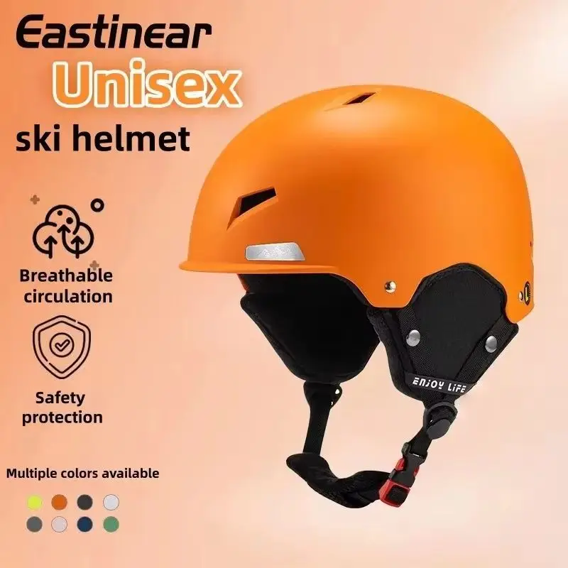 

Horntour Open Face Helmet Ski Helmet Integrated Aldult Outdoor Ski Equipment Snowboard Helmet Is Lightweight Breathable