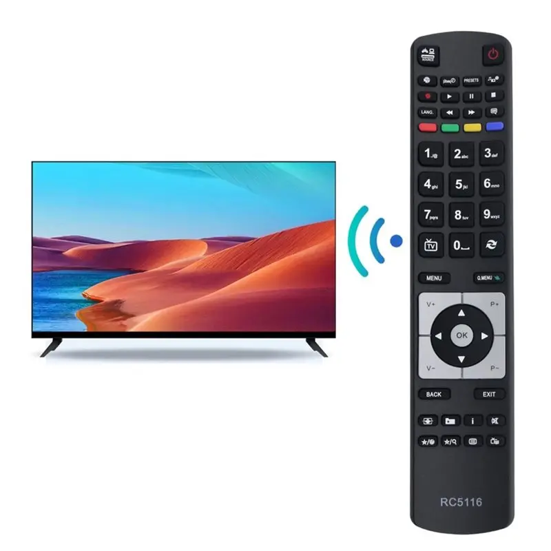 T23C For Bush DLED32173DCNTD For Polaroid 324LED14 RC5116 Replacement Remote Control For Hitachi 50HYT62U H 50HYT62UH TV