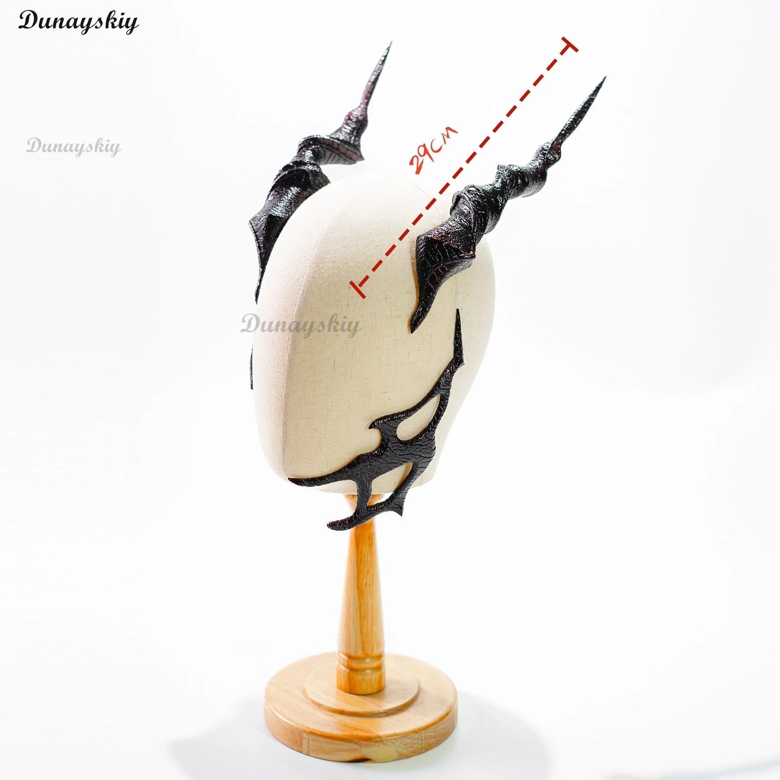 Love and Deepspace Sylus Wife Cosplay Dragon Horn Mask Headwear Game Qinche Game Halloween Couple Cosplay Decors Accessories