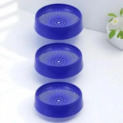 

3Pcs Bird Nest Bowl Premium Plastic Pigeon Nesting Container Large Size for Bird Egg Incubation Pet Housing Supply