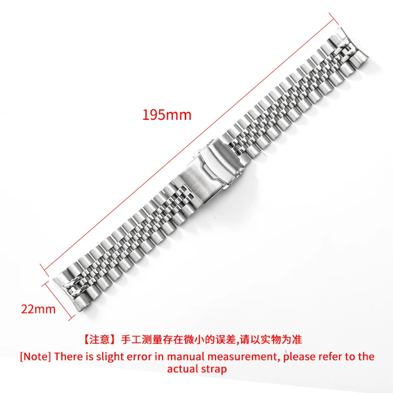 For Seiko Turtle Series SRPA21 SRP777 SRPC25 SRP773 Curved Interface Stainless Steel Watch Bracelet 22mm Original Watch Strap